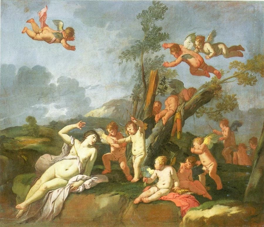 Venere e amorini